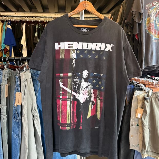 지미 헨드릭스 Jimi Hendrix 프린팅 티셔츠