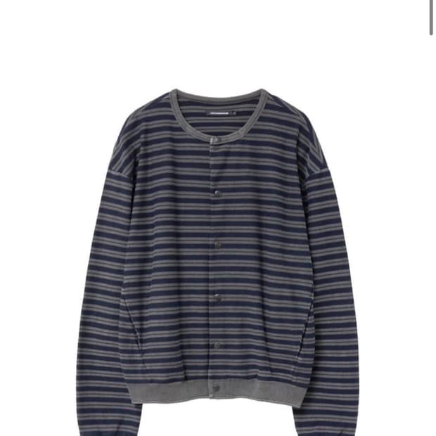 해칭룸 스트라이프 가디건