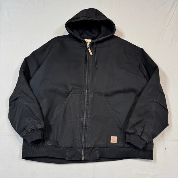 3XL) BERNE USA 빈티지 워크웨어 액티브 후드집업 자켓