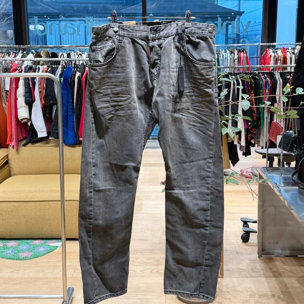 디스퀘어드2 데님 슬림 진스 팬츠