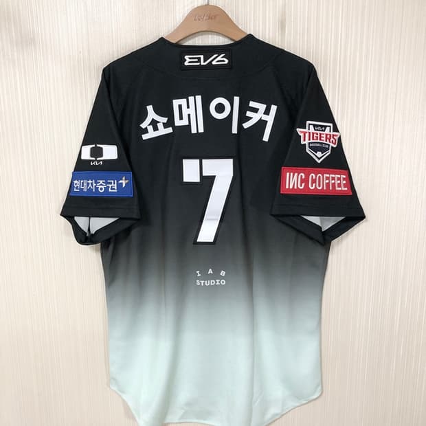 KBO 아이앱스튜디오 기아타이거즈 디플러스유니폼 XL #7 쇼메이커