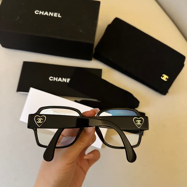 샤넬 하트 로고 안경 A71470 54N