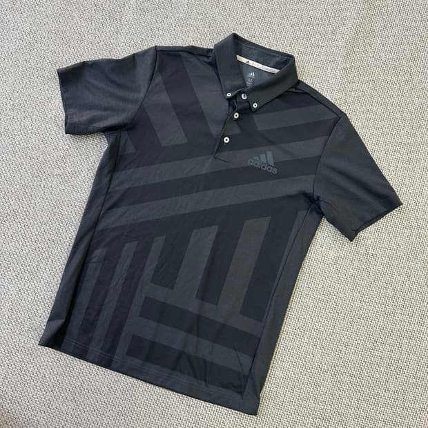 M 아디다스 골프 기능성 반팔 카라 0409D