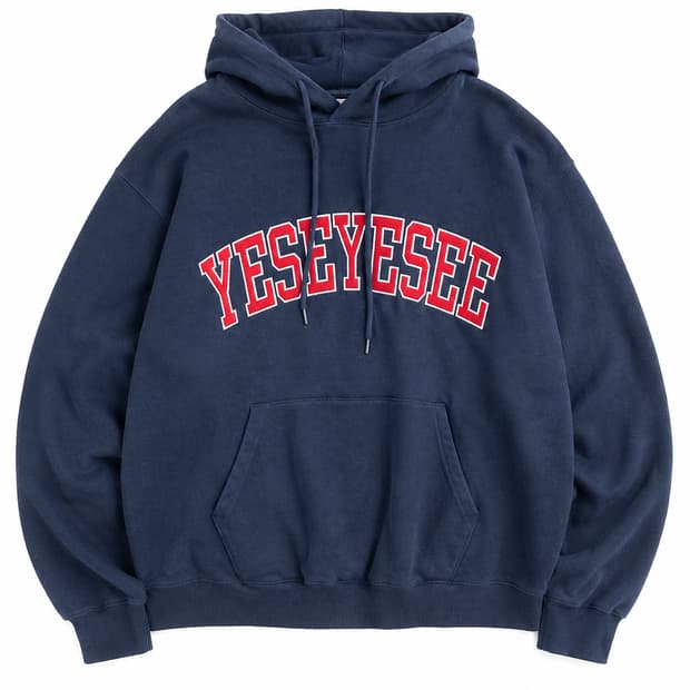 YESEYESEE 네이비 후드티 M사이즈