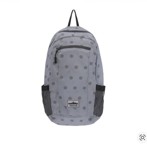 하이산 도트 백팩 차콜 미개봉