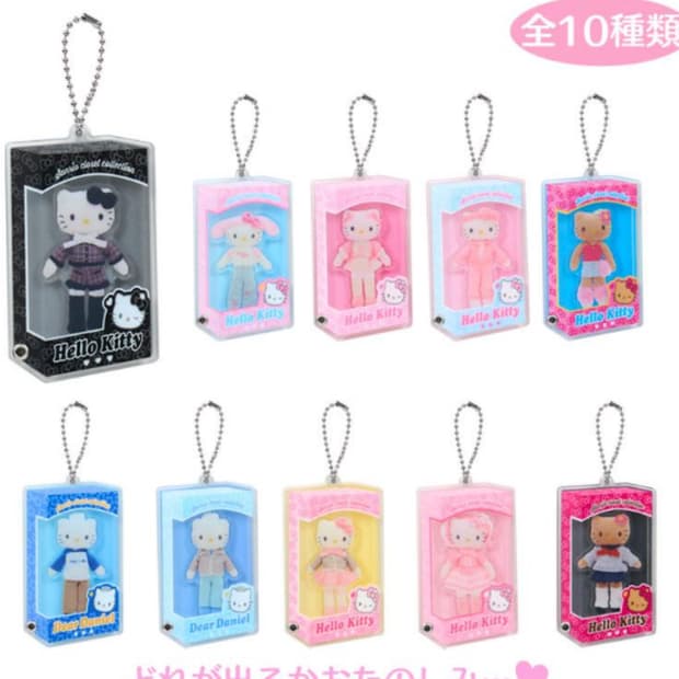 산리오 헬로키티 클로젯 커스텀 랜덤 아크릴 키링 미개봉