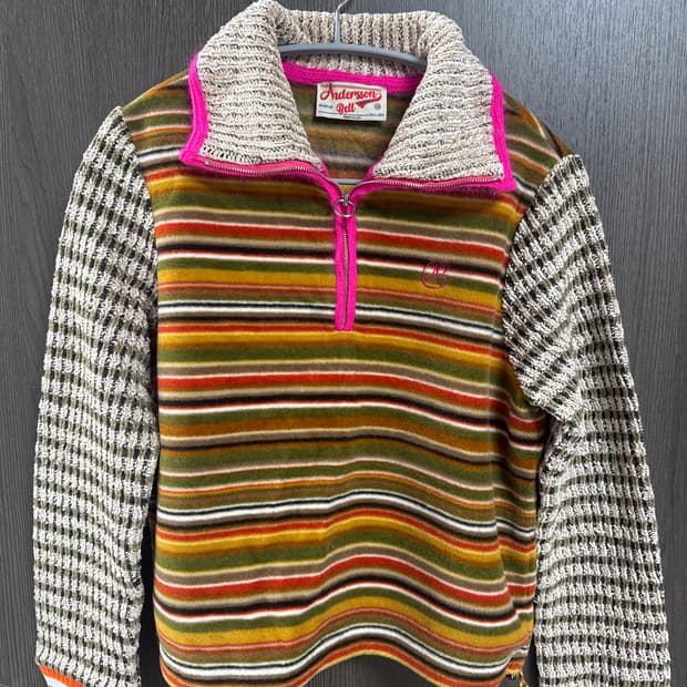 앤더슨벨 플리스 니트