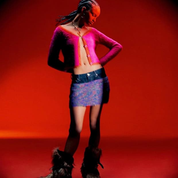 앤더슨벨 포 우먼 설리번 가디건 핑크 