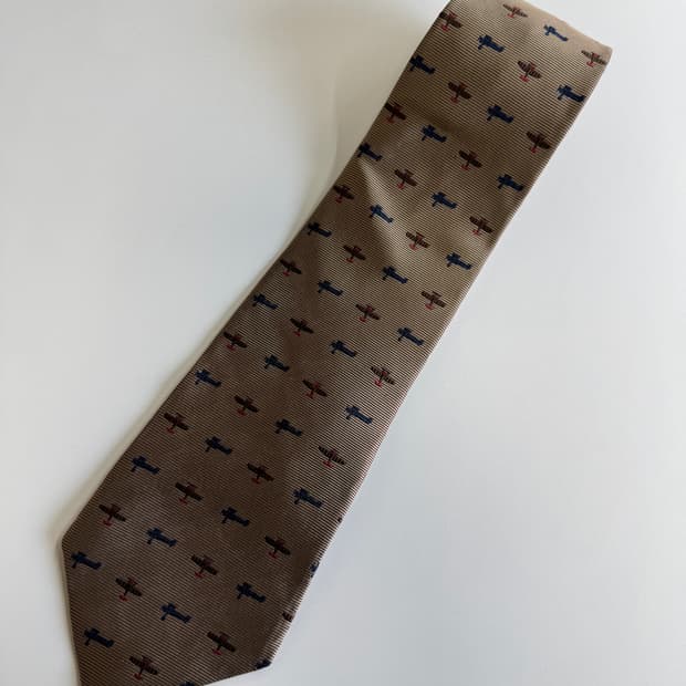 아쿠아스큐텀(Aquascutum) 실크 넥타이 9.5cm