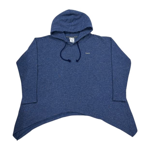 엑스걸 모리걸 오버 니트 후드티 블루 1