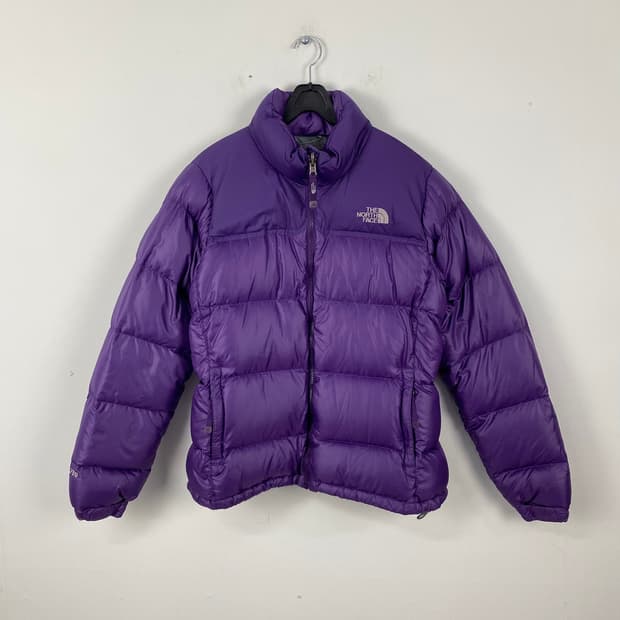 노스페이스 퍼플 눕시 700 덕다운 패딩 여성 85(m)