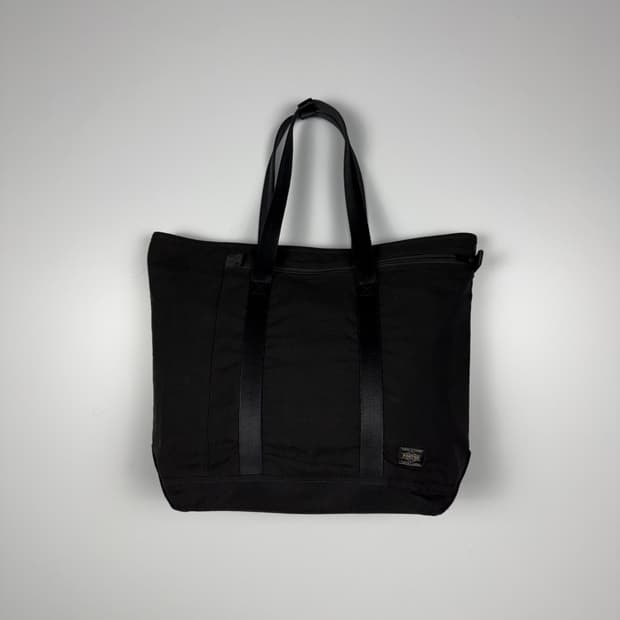 요시다포터 텐션 코듀라 토트백 블랙