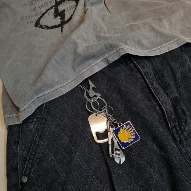 "Urban Key" 어반키 실버 키링 keychain