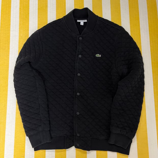 Lacoste 라코스테 퀼팅 봄버 자켓