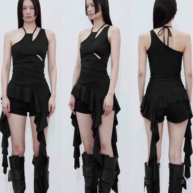 보헤미안서울 러플드레스