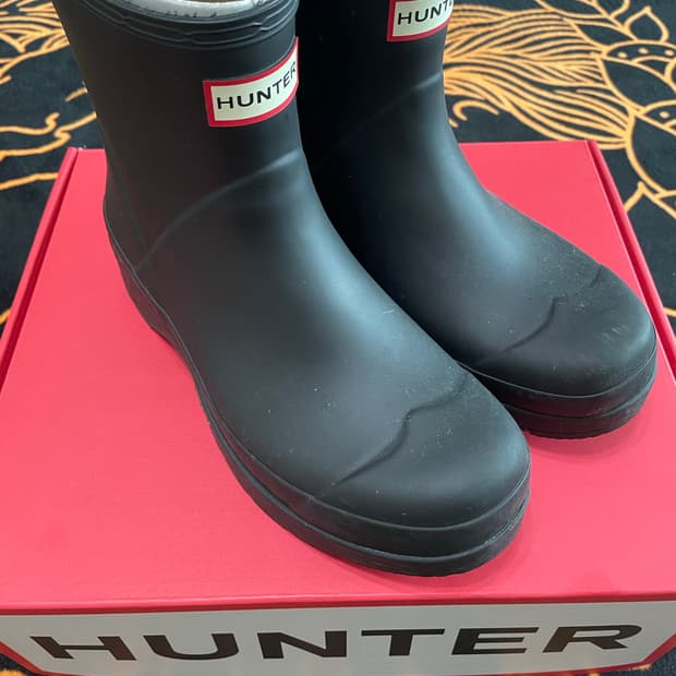 헌터 레인부츠 플레이 숏 260 uk7