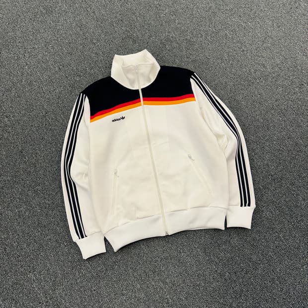 80s 아디다스 독일 서독 져지 집업