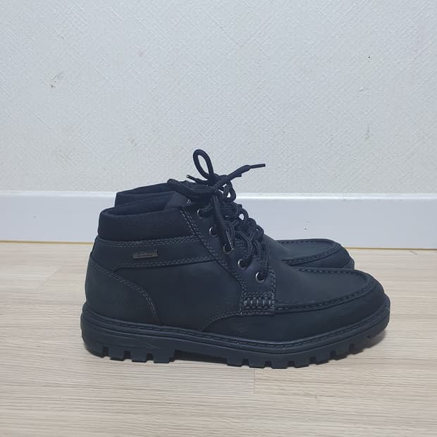 락포트  웨더 레더 모크 토 부츠 255