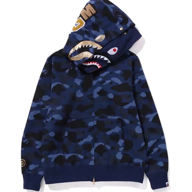 베이프 더블샤크후드 청계 xl 새상품