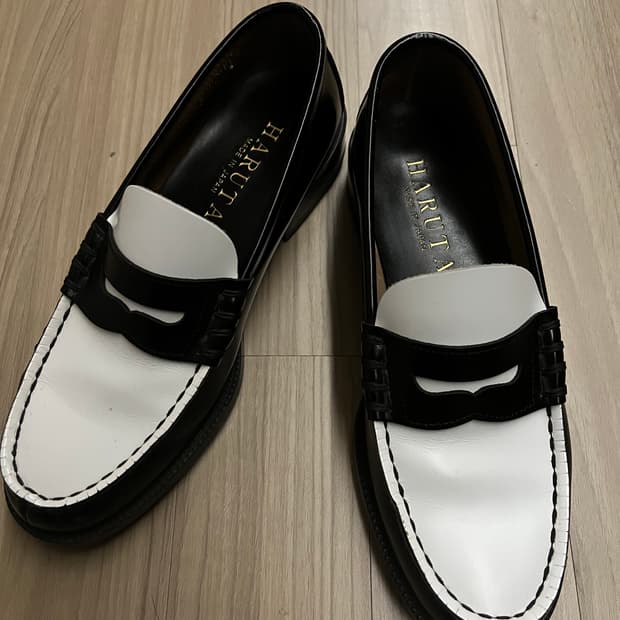 하루타 스펙테이터 소가죽 페니로퍼