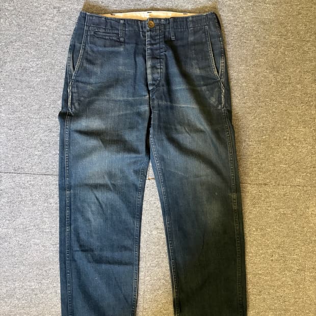 [2] 비즈빔 소셜스컬프 데님팬츠