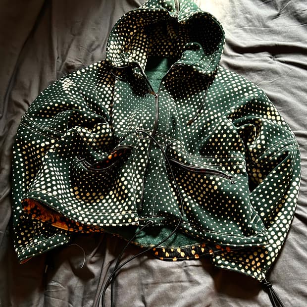 Degremont Bleached Multi Hoodie Jacket