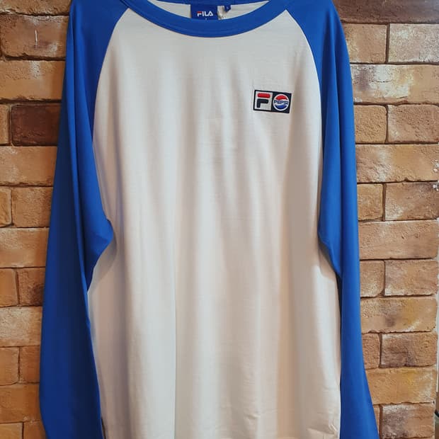  FILA x Pepsi 콜라보 긴팔 티 (새상품)
