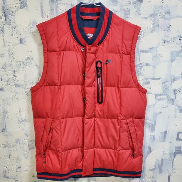 나이키 구스다운 조끼 패딩 