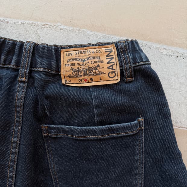 리바이스 x 가니 데님 팬츠