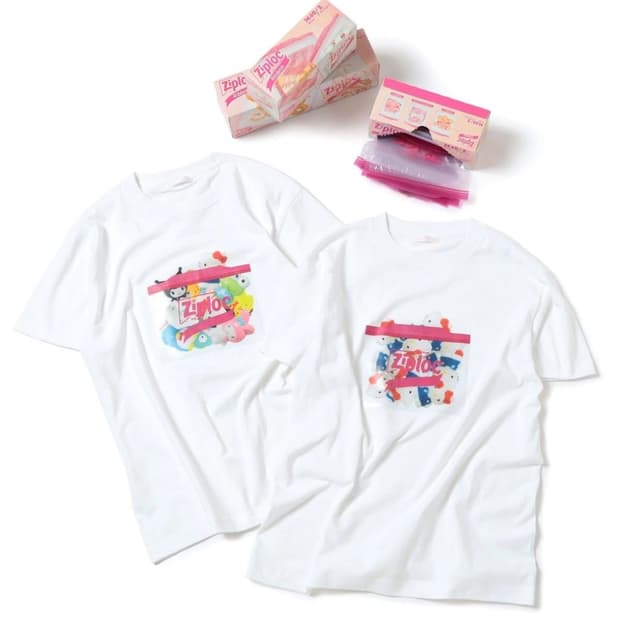 (새상품) Beams 빔즈 헬로키티 반팔티