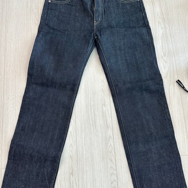 네이버후드 데님 클래식 미드 스트레이트 Large 34