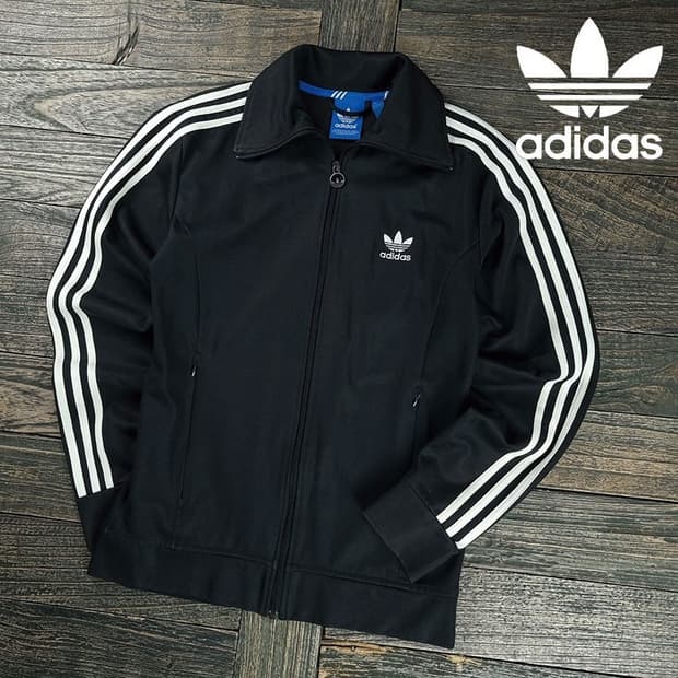 [아디다스] 유로파 져지 트랙탑 집업 자켓 블랙 M19185