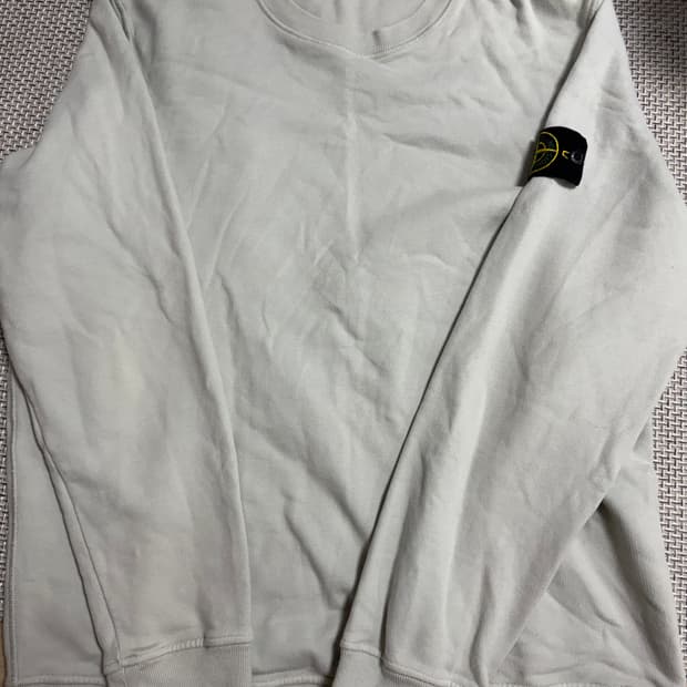 신형/백화점판 스톤아일랜드 민트 맨투맨 xl 