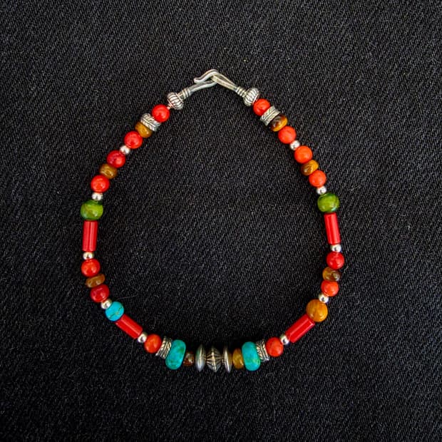 3Cross  silver 3 spirit Navajo bracelet