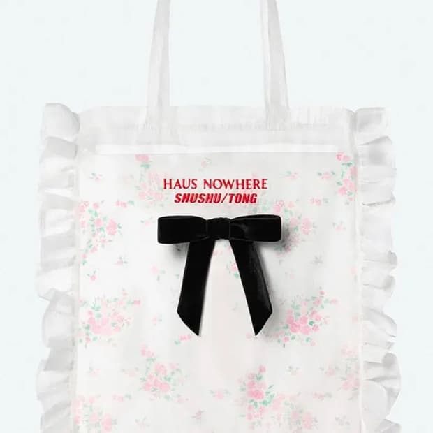 shushutong 슈슈통 haus nowhere 콜라보 한정판 레이스백