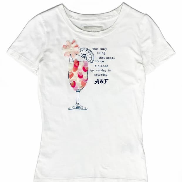 Abercrombie & Fitch 칵테일 티셔츠