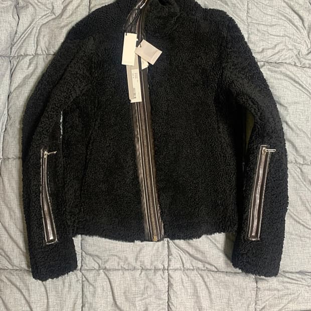 (급처) [50]릭오웬스 FW2020 Bauhaus 시어링 자켓