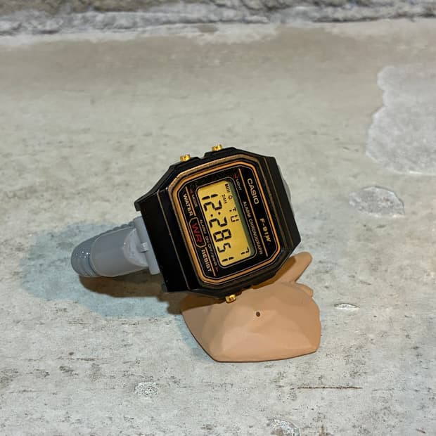 카시오 f91w 사우나 커스텀