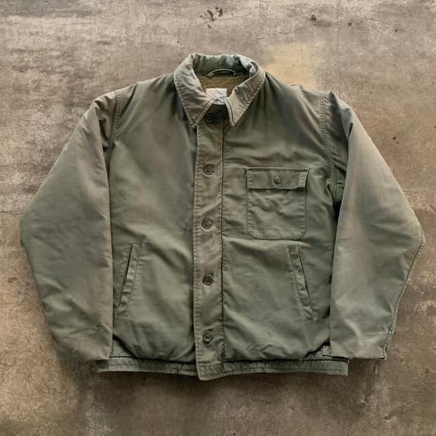 70s 미 해군 A-2 덱 자켓