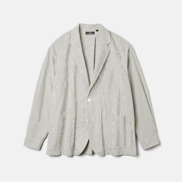 GU x Engineered Garments 코드레인자켓 라이트그레이