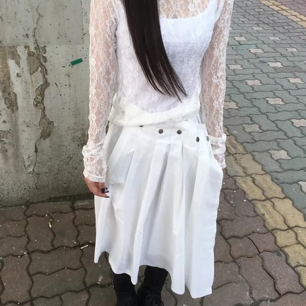 에이블리 127room 스냅 스커트