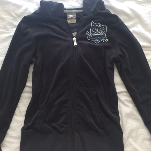 나이키 빈티지 슬림핏 타월 후드집업 