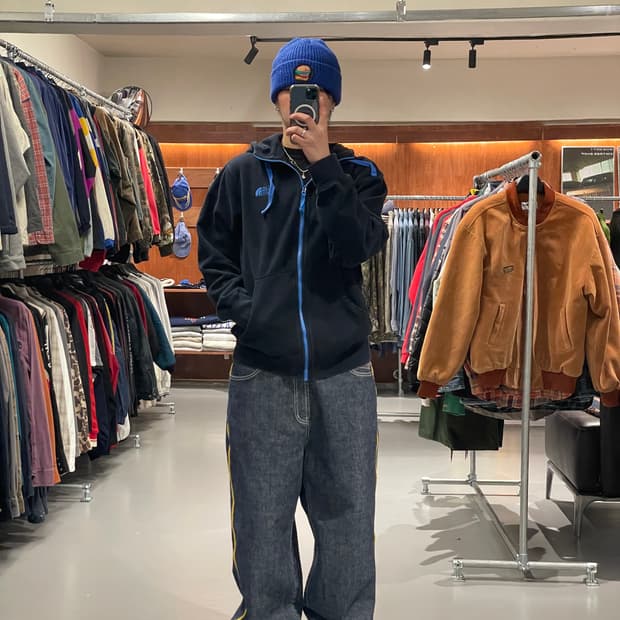 노스페이스 후드 집업  