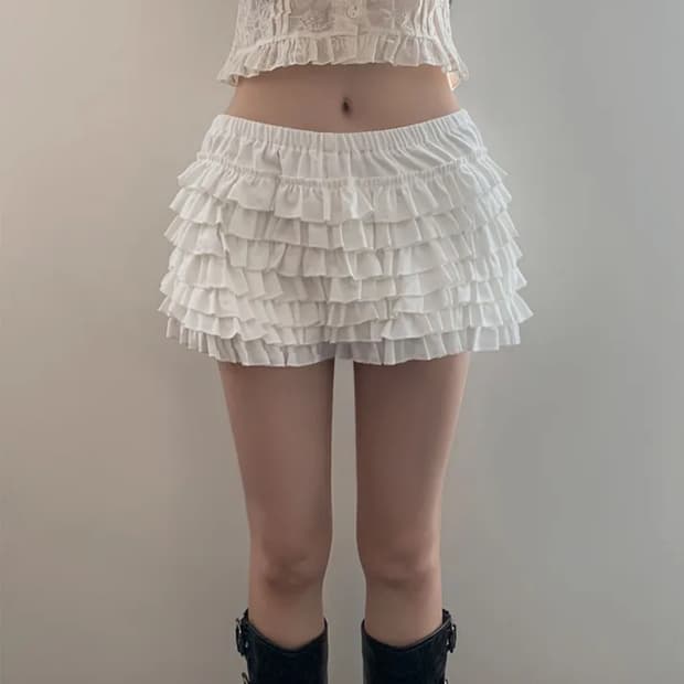 레이스 브리프 팬츠 