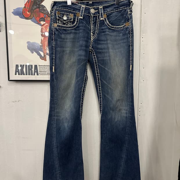 30)트루릴리전 플레어 청바지