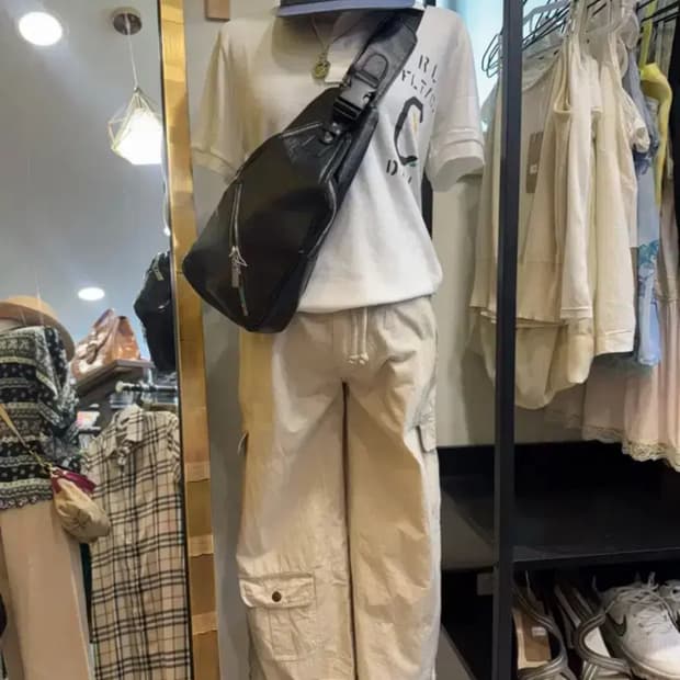 아메리칸이글 카고 하프팬츠 