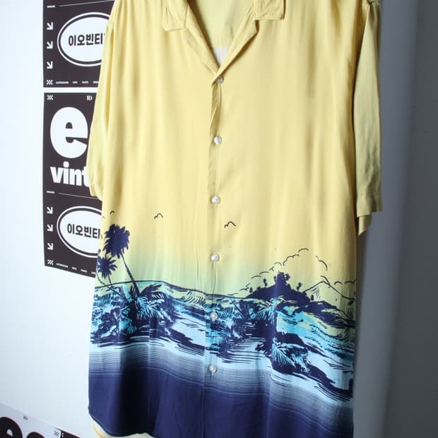 (XL-2XL) 브랜드빈티지 반팔셔츠 남방 USA 빅사이즈-H33346