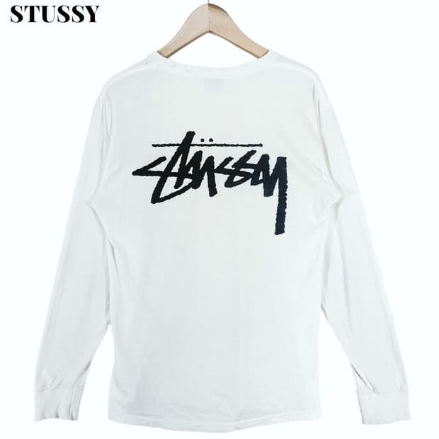 Stussy Stark Logo Long Sleeve