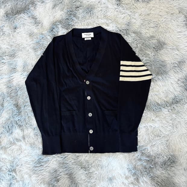 [2 Size] 톰브라운 메리노울 가디건