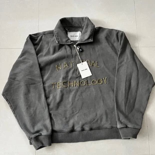 Storymfg 하프집업 풀오버